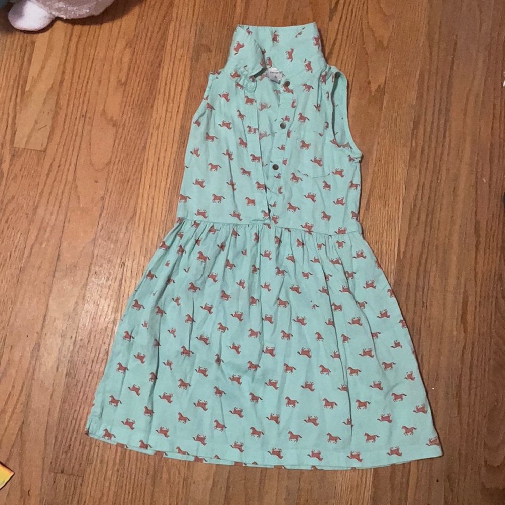 Horse pattern dress